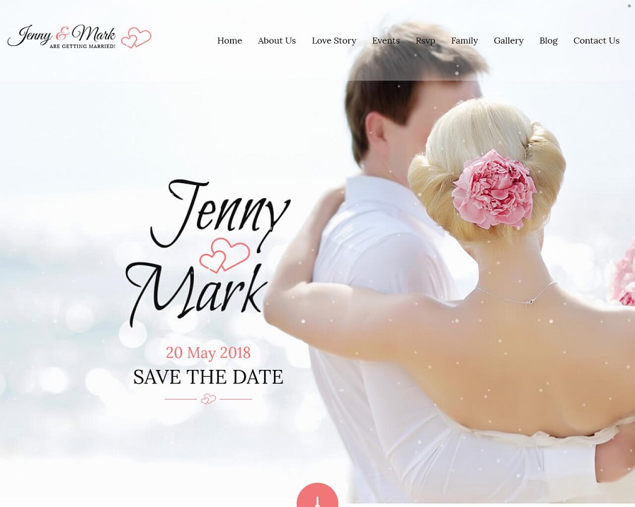 wedding website